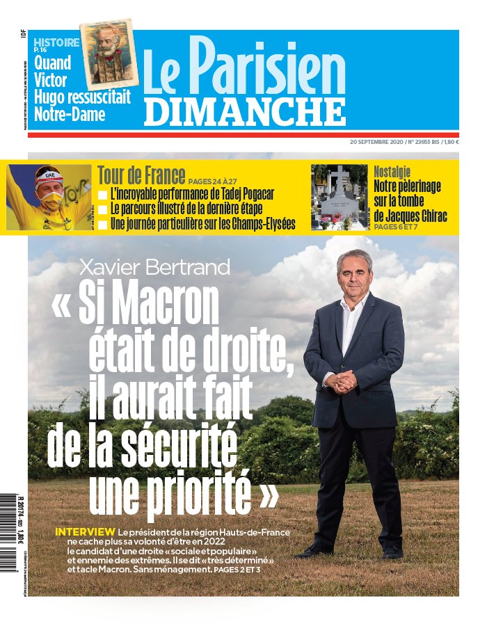 Le Parisien 20 septembre 2020 Le Parisien N°20200920 du 20 septembre 2020 à télécharger sur iPad