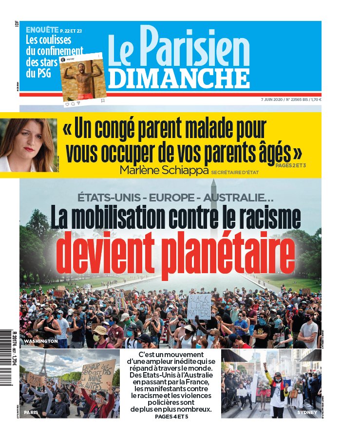 Le Parisien 07 juin 2020 Abonnement Le Parisien Pas Cher avec le BOUQUET INFO ePresse.fr