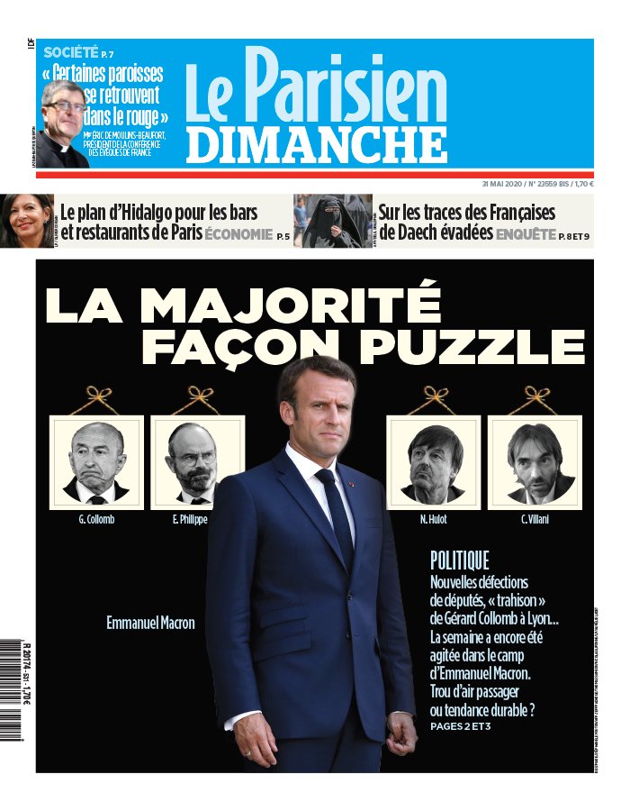 Le Parisien 31 mai 2020 Abonnement Le Parisien Pas Cher avec le BOUQUET INFO ePresse.fr
