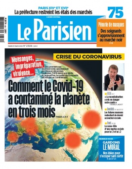 Le Parisien N°20200331 du 31 mars 2020 à télécharger sur iPad
