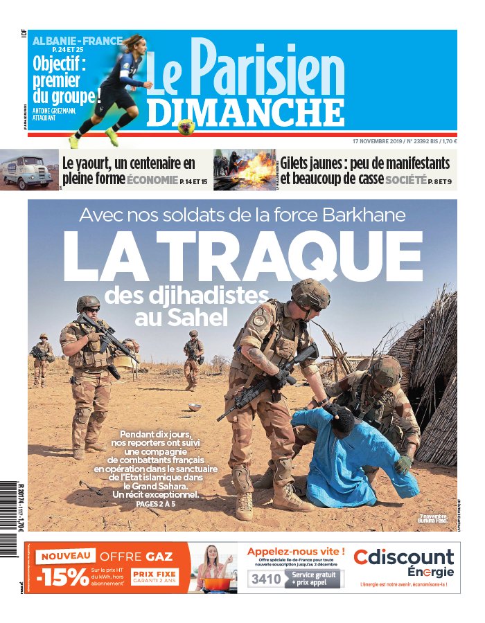 Le Parisien 17 novembre 2019 Abonnement Le Parisien Pas Cher avec le BOUQUET INFO ePresse.fr