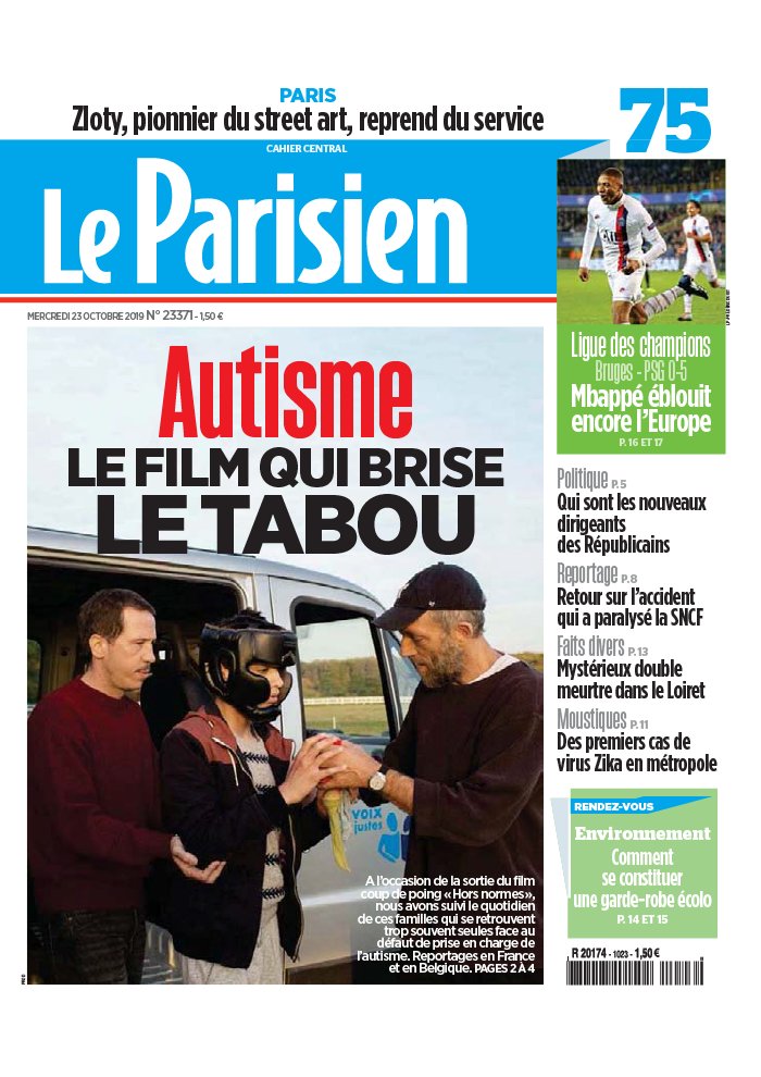 Le Parisien 23 octobre 2019 Le Parisien N°20191023 du 23 octobre 2019 à télécharger sur iPad