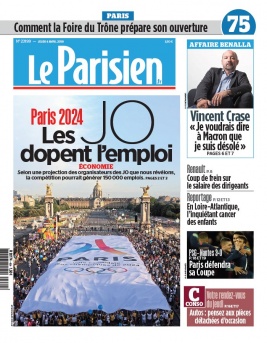 Le Parisien N°20190404 du 04 avril 2019 à télécharger sur iPad