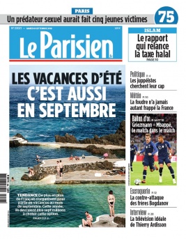 Le Parisien N°20180908 du 08 septembre 2018 à télécharger sur iPad