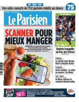 Le Parisien N°20180813 du 13 août 2018 à télécharger sur iPad