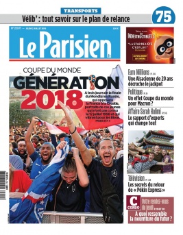 Le Parisien N°20180712 du 12 juillet 2018 à télécharger sur iPad