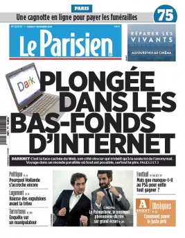 Le Parisien N°20161101 du 01 novembre 2016 à télécharger sur iPad