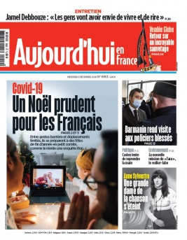 Aujourd'hui en France N°20201202 du 02 décembre 2020 à télécharger sur iPad