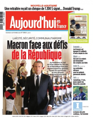 Aujourd'hui en France - 04/09/2020 | 