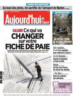 Aujourd'hui en France N°5916 du 27 janvier 2018 à télécharger sur iPad