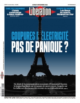 Libération N°12892 du 05 décembre 2022 à télécharger sur iPad