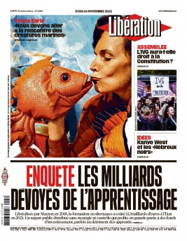 Libération N°12883 du 24 novembre 2022 à télécharger sur iPad