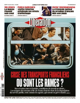 Libération N°12852 du 17 octobre 2022 à télécharger sur iPad
