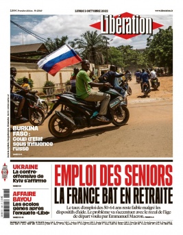 Libération N°12840 du 03 octobre 2022 à télécharger sur iPad