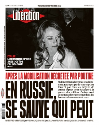 Libération - 23/09/2022 | 