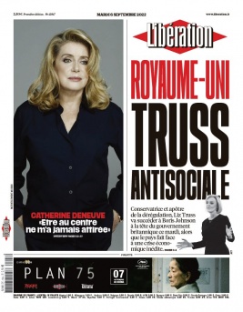 Libération N°12817 du 06 septembre 2022 à télécharger sur iPad