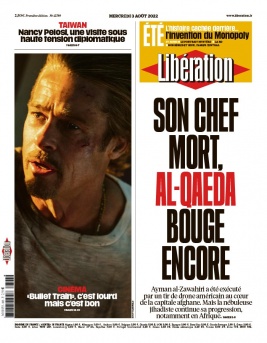 Libération N°12789 du 03 août 2022 à télécharger sur iPad