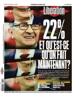 Libération N°12696 du 15 avril 2022 à télécharger sur iPad