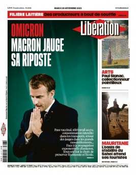 Libération N°12604 du 28 décembre 2021 à télécharger sur iPad
