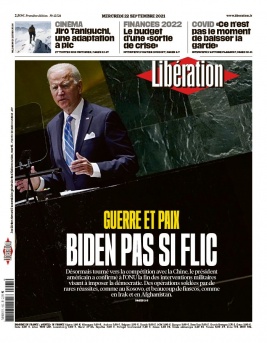 Libération N°12524 du 22 septembre 2021 à télécharger sur iPad