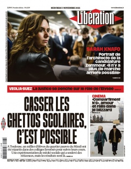 Libération N°12559 du 03 novembre 2021 à télécharger sur iPad