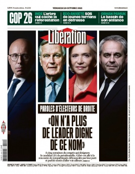 Libération N°12556 du 29 octobre 2021 à télécharger sur iPad