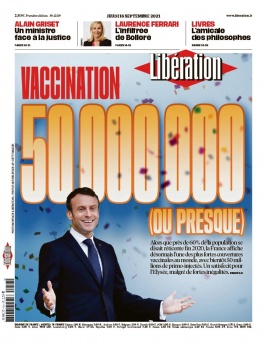 Libération N°12519 du 16 septembre 2021 à télécharger sur iPad