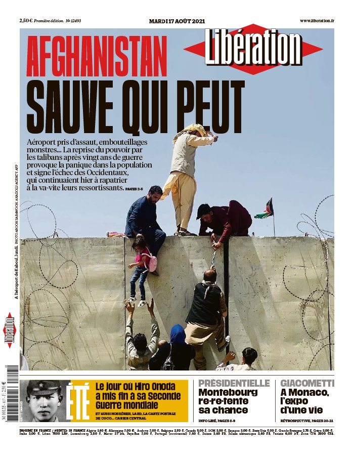 Glenn Ganges Dans Le Flot Des Souvenirs Libération N°12493 du 17 août 2021 à télécharger sur iPad