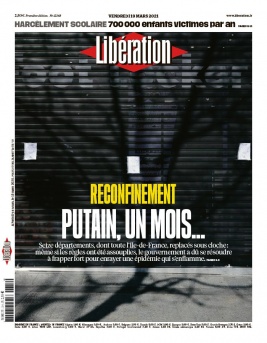Libération N°12368 du 19 mars 2021 à télécharger sur iPad