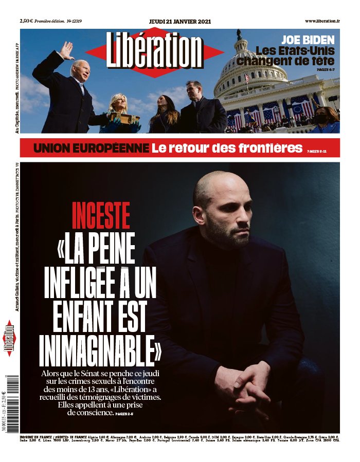 Libération 21 janvier 2021 Abonnement à Libération Pas Cher avec le BOUQUET INFO ePresse.fr