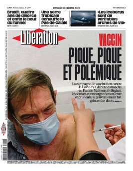 Libération N°12299 du 28 décembre 2020 à télécharger sur iPad