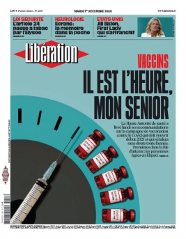 Libération N°12278 du 01 décembre 2020 à télécharger sur iPad