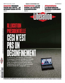 Libération N°12272 du 24 novembre 2020 à télécharger sur iPad