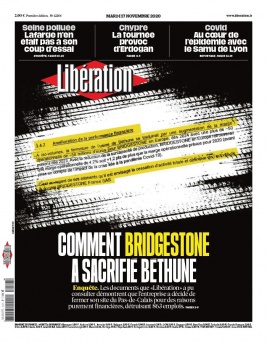 Libération N°12266 du 17 novembre 2020 à télécharger sur iPad