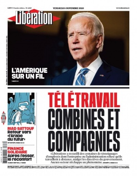 Libération N°12258 du 06 novembre 2020 à télécharger sur iPad