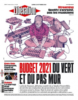 Libération N°12236 du 12 octobre 2020 à télécharger sur iPad