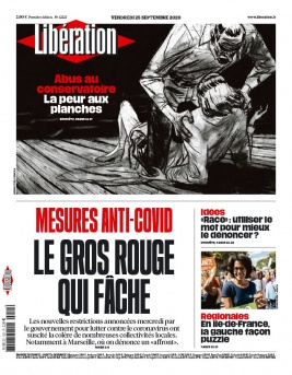 Libération N°12222 du 25 septembre 2020 à télécharger sur iPad