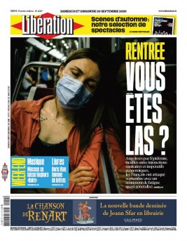 Libération N°12217 du 19 septembre 2020 à télécharger sur iPad