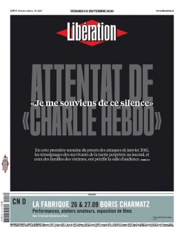Libération N°12210 du 11 septembre 2020 à télécharger sur iPad