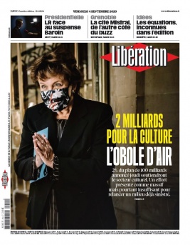 Libération N°12204 du 04 septembre 2020 à télécharger sur iPad