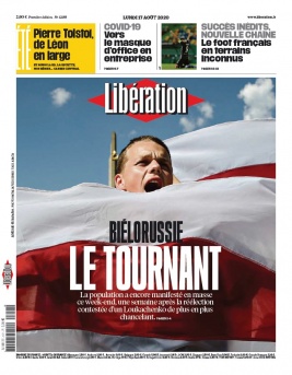 Libération N°12188 du 17 août 2020 à télécharger sur iPad