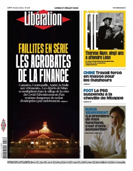 Libération N°12171 du 27 juillet 2020 à télécharger sur iPad