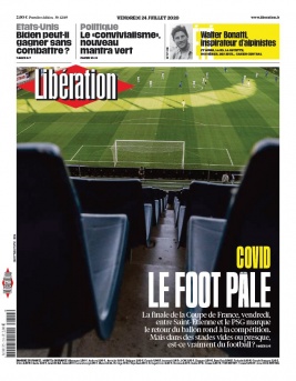 Libération N°12169 du 24 juillet 2020 à télécharger sur iPad