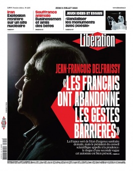 Libération N°12156 du 09 juillet 2020 à télécharger sur iPad