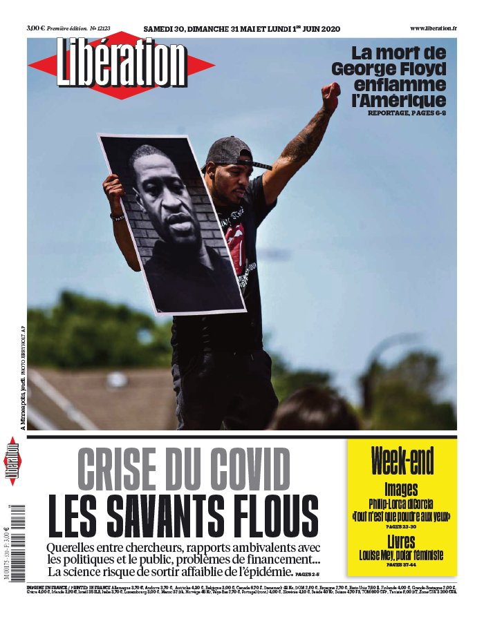 Libération 30 mai 2020 Abonnement à Libération Pas Cher avec le BOUQUET INFO ePresse.fr