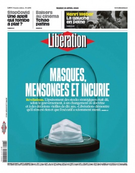 Libération N°12096 du 28 avril 2020 à télécharger sur iPad