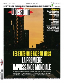 Libération N°12074 du 01 avril 2020 à télécharger sur iPad