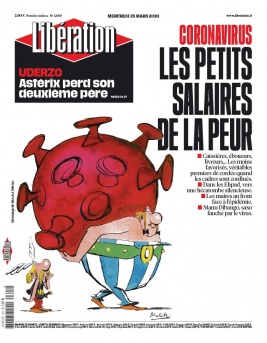 Libération N°12068 du 25 mars 2020 à télécharger sur iPad
