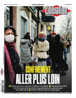 Libération N°12066 du 23 mars 2020 à télécharger sur iPad