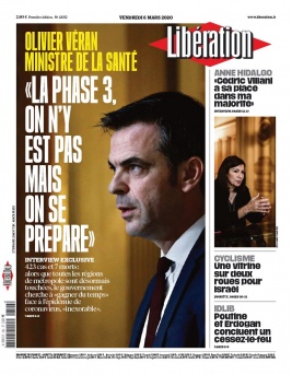 Libération N°12052 du 06 mars 2020 à télécharger sur iPad